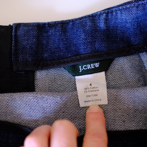 JCrew Denim mini skirt - Picture 3 of 3